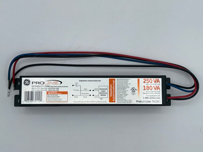 GETR480/277-250W # 74119 Step Down Transformer