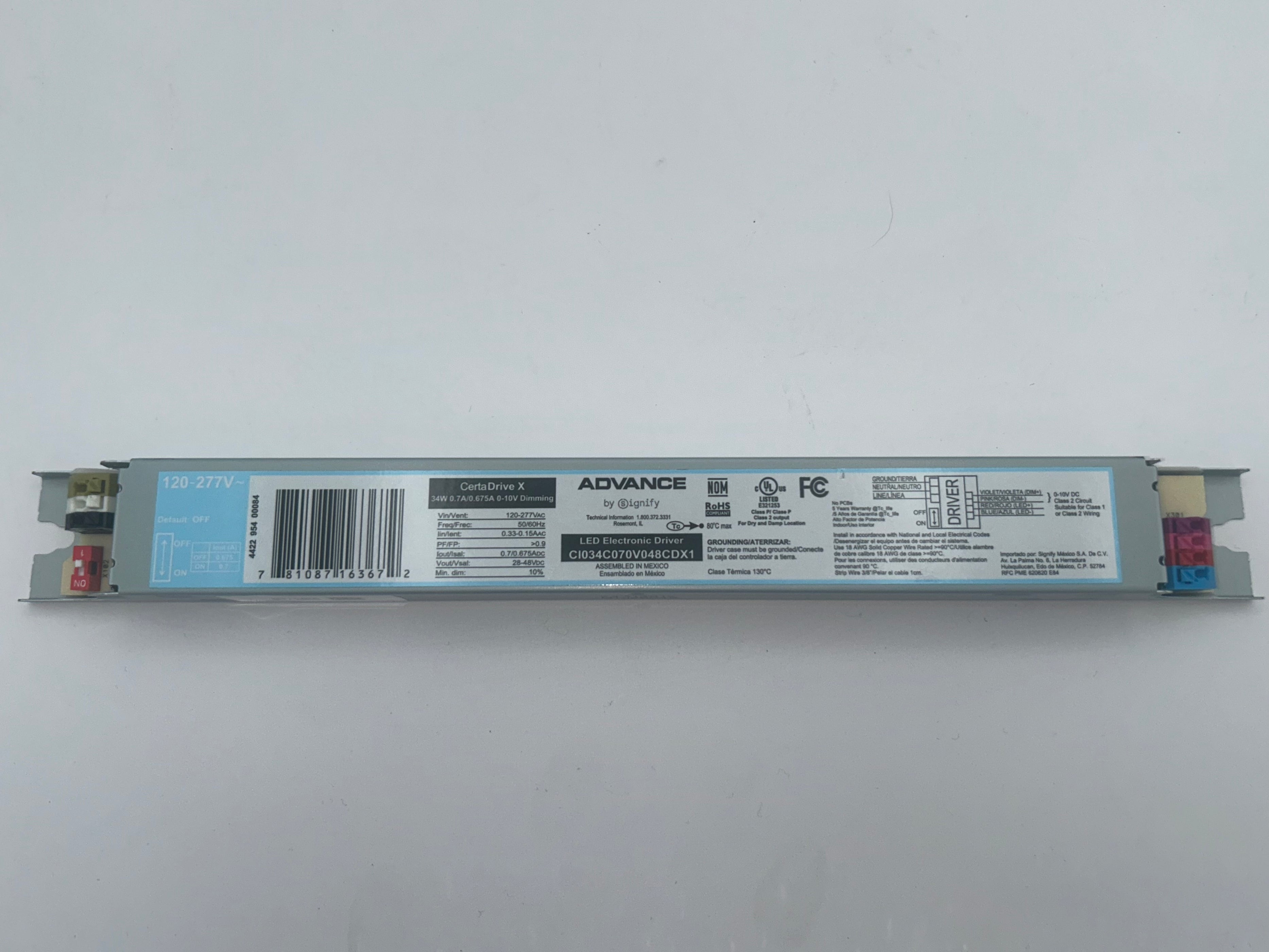 Advance CI034C070V048CDX1 LED Driver — LEDandDriver