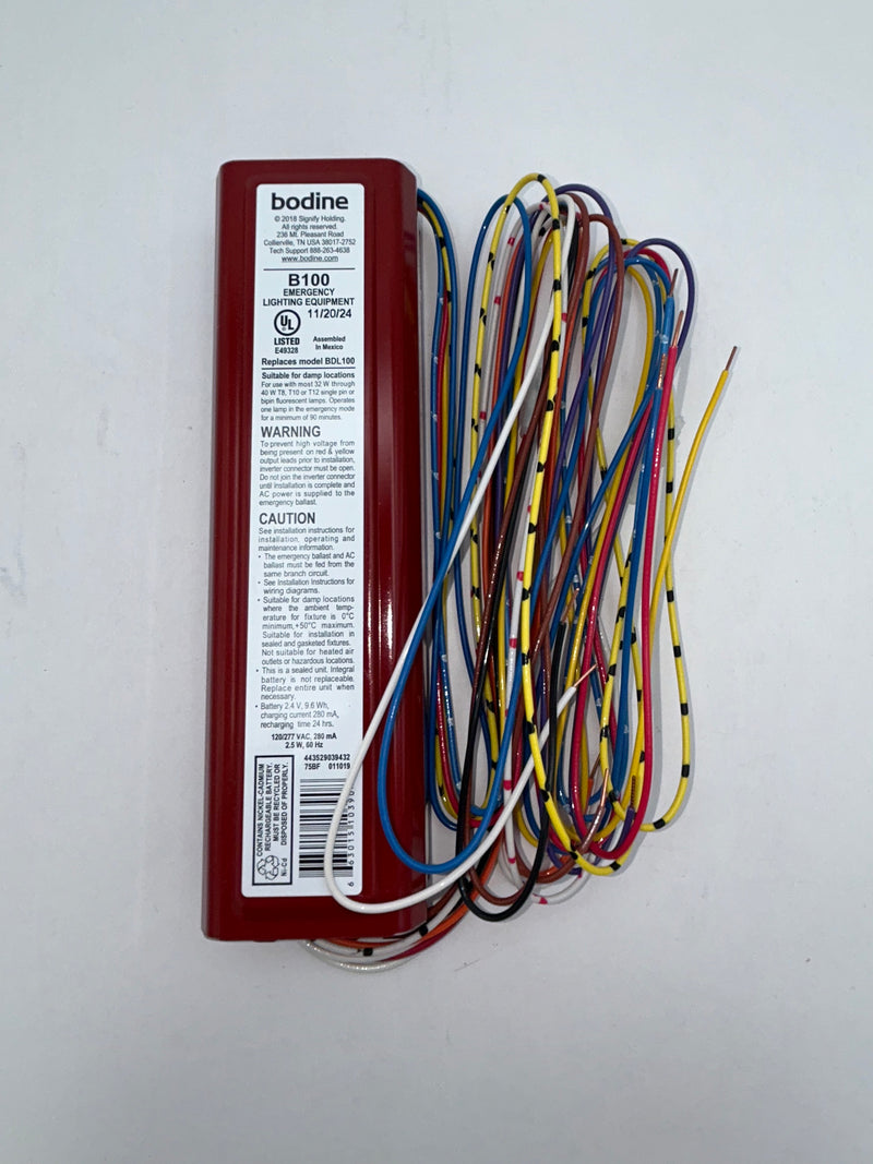 Bodine B100 Emergency Ballast