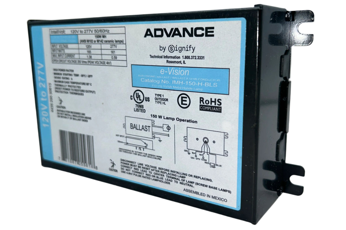 Advance IMH150HBLSM 150 Watt Metal Halide Ballast — LEDandDriver
