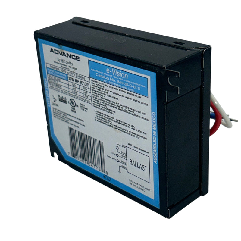 Advance IMH39GBLSM 39 Watt Electronic Metal Halide Ballast