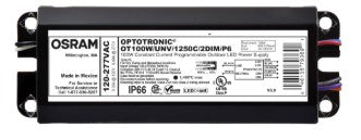 OT100W/UNV/1250C/2DIM/P6 OPTOTRONIC 79369 2743YL Programmable LED Driver