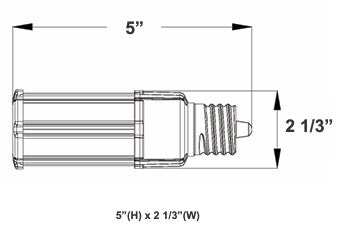 Westgate CL-EHL-12W-50K-E26 Corn Lamp
