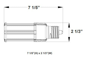 Westgate CL-EHL-27W-30K-E26 LED Corn LIght