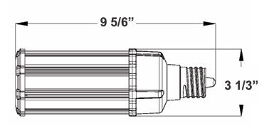 Westgate CL-EHL-54W-30K-E39 LED Corn Light