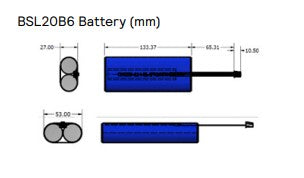 Bodine BSL20B6UEK55SBI1 Emergency Driver